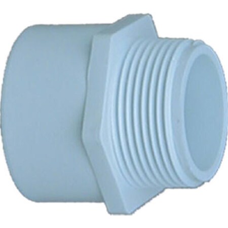 Genova 30430 3 In. White Male Adapter 749242